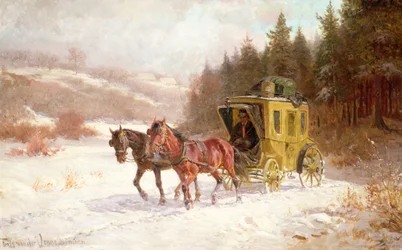 La Diligence dans la neige